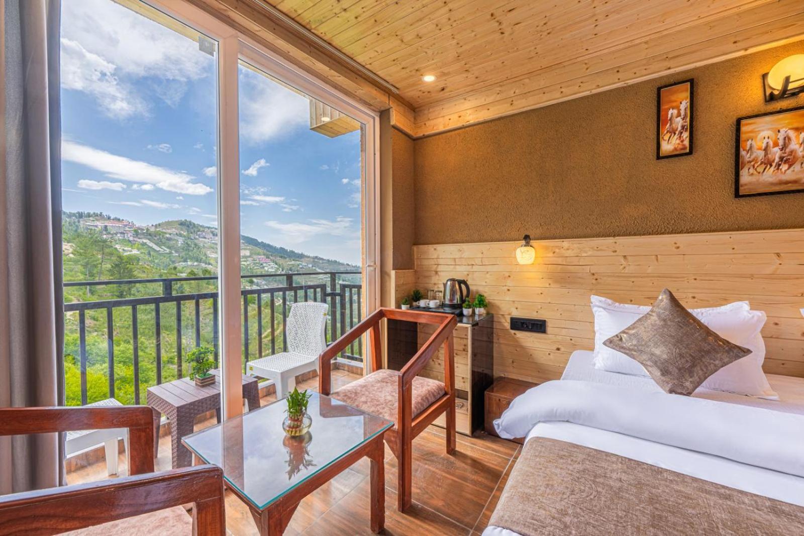 The Countryside Retreat I Vacations I Conference I Mice I Family Events I Open Air Terrace I Sky Bonfire I Kufri By Exotic Stays Shimla Eksteriør bilde