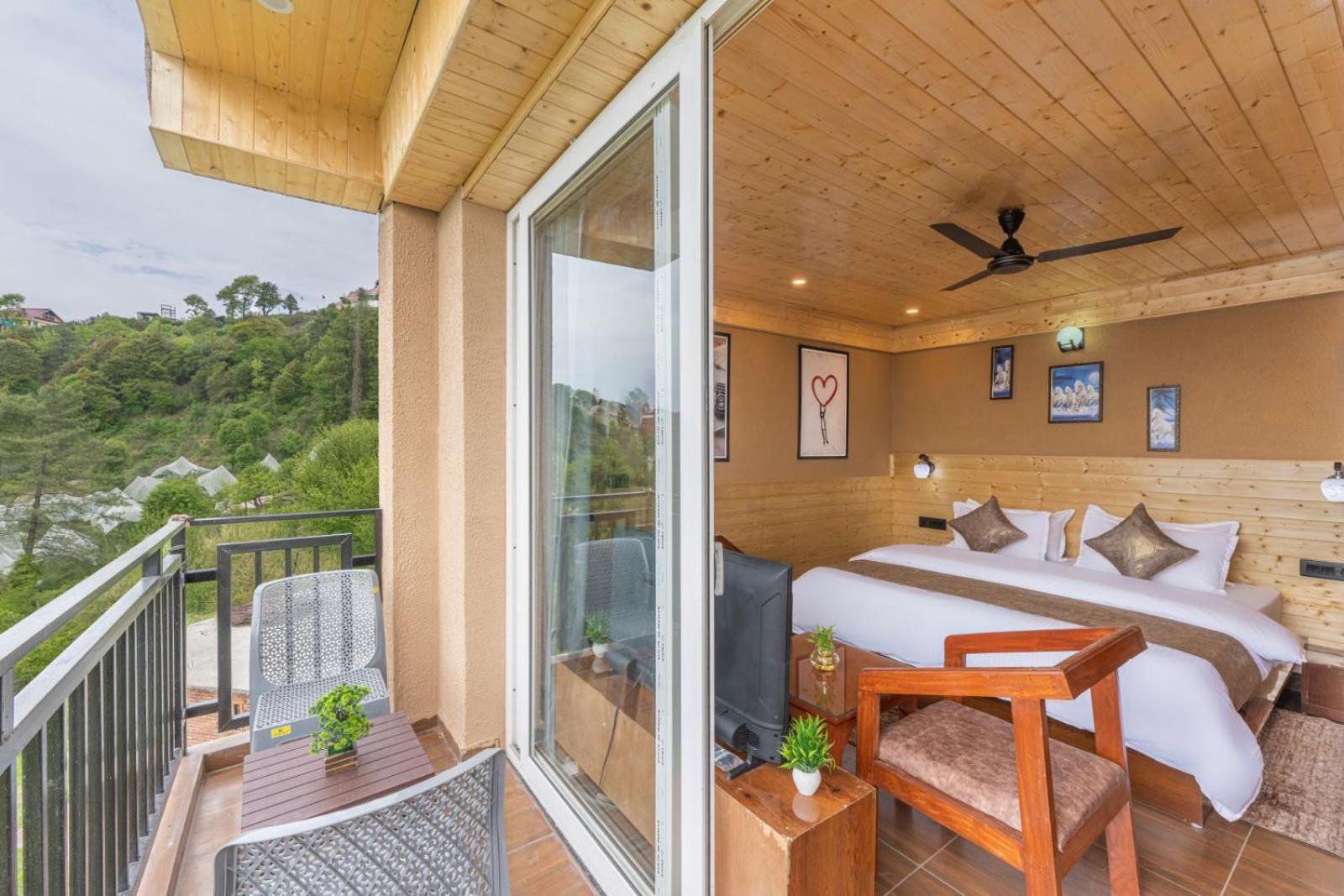 The Countryside Retreat I Vacations I Conference I Mice I Family Events I Open Air Terrace I Sky Bonfire I Kufri By Exotic Stays Shimla Eksteriør bilde