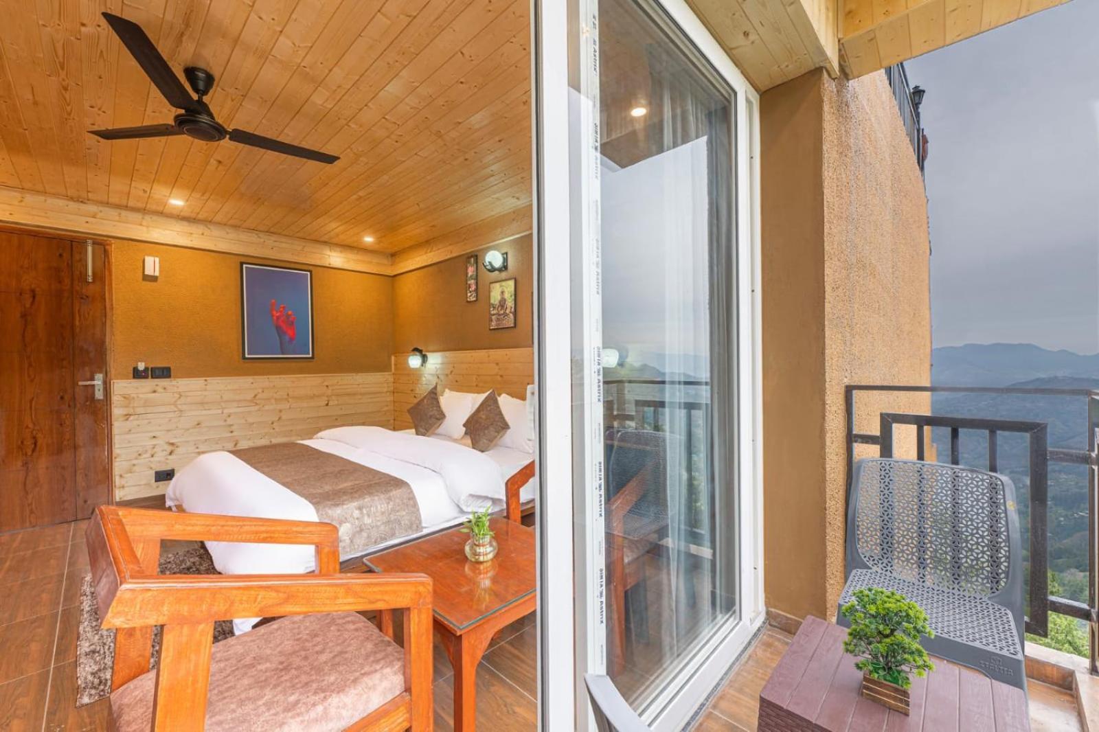 The Countryside Retreat I Vacations I Conference I Mice I Family Events I Open Air Terrace I Sky Bonfire I Kufri By Exotic Stays Shimla Eksteriør bilde