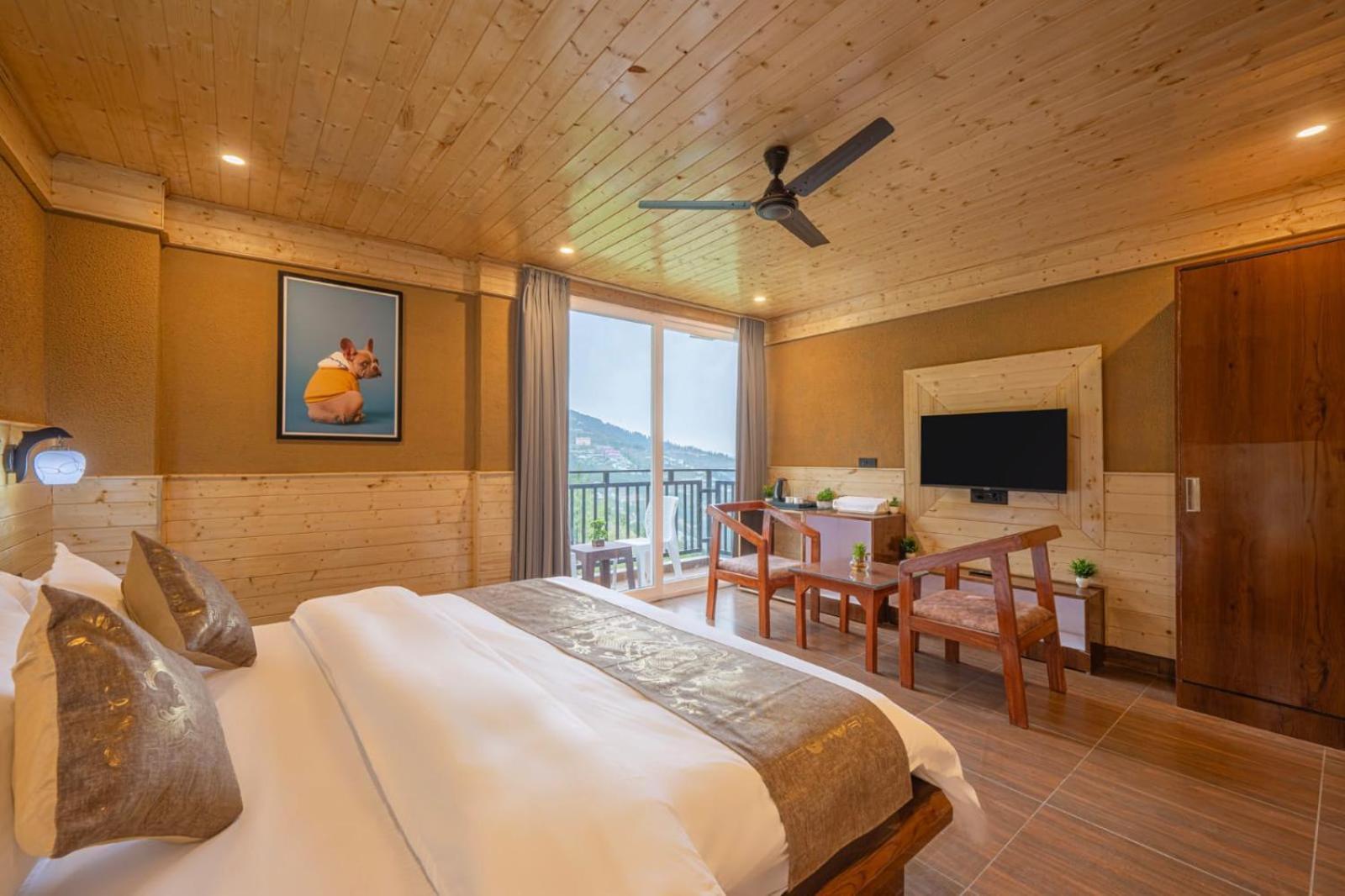 The Countryside Retreat I Vacations I Conference I Mice I Family Events I Open Air Terrace I Sky Bonfire I Kufri By Exotic Stays Shimla Eksteriør bilde