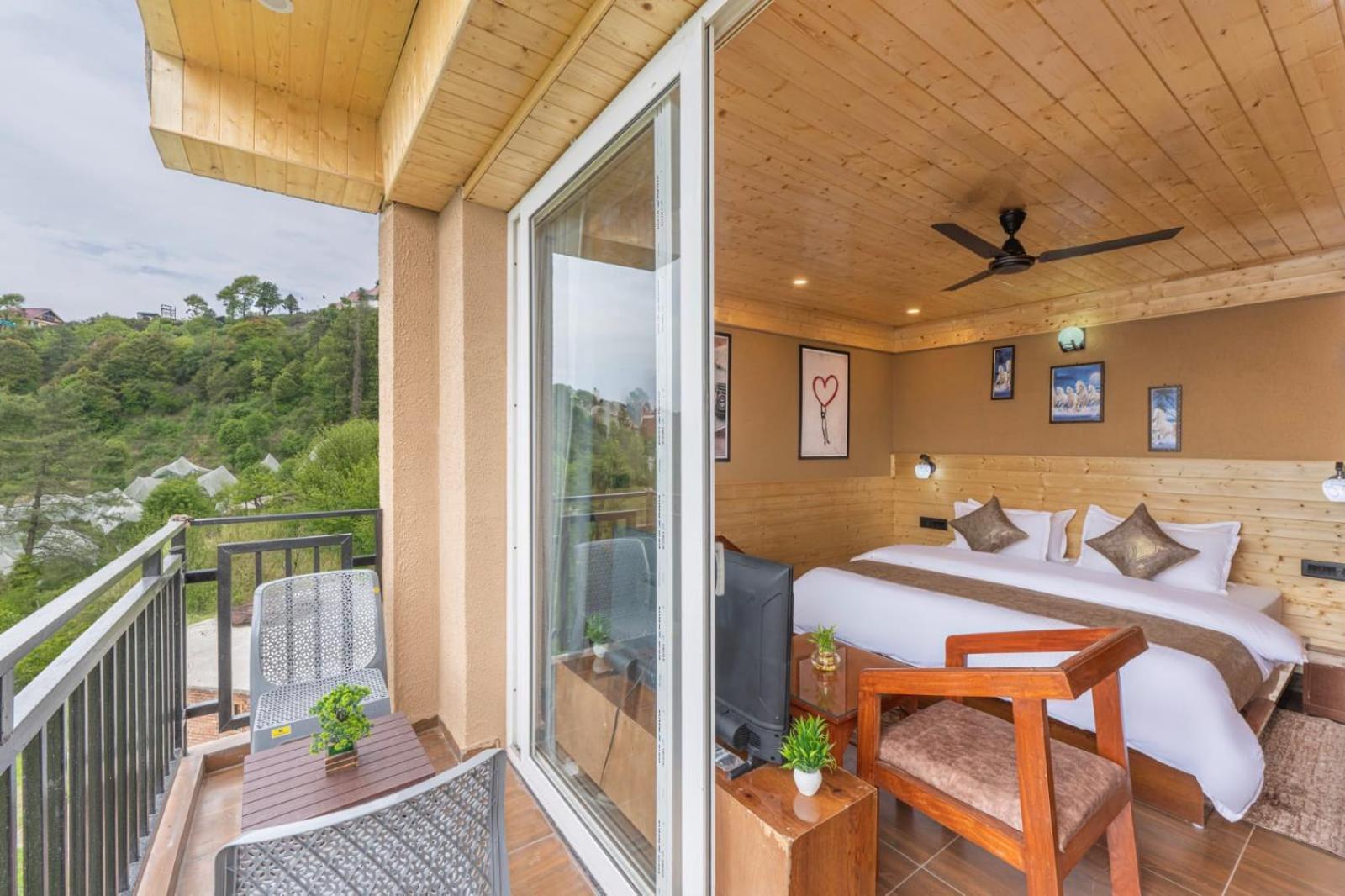 The Countryside Retreat I Vacations I Conference I Mice I Family Events I Open Air Terrace I Sky Bonfire I Kufri By Exotic Stays Shimla Eksteriør bilde