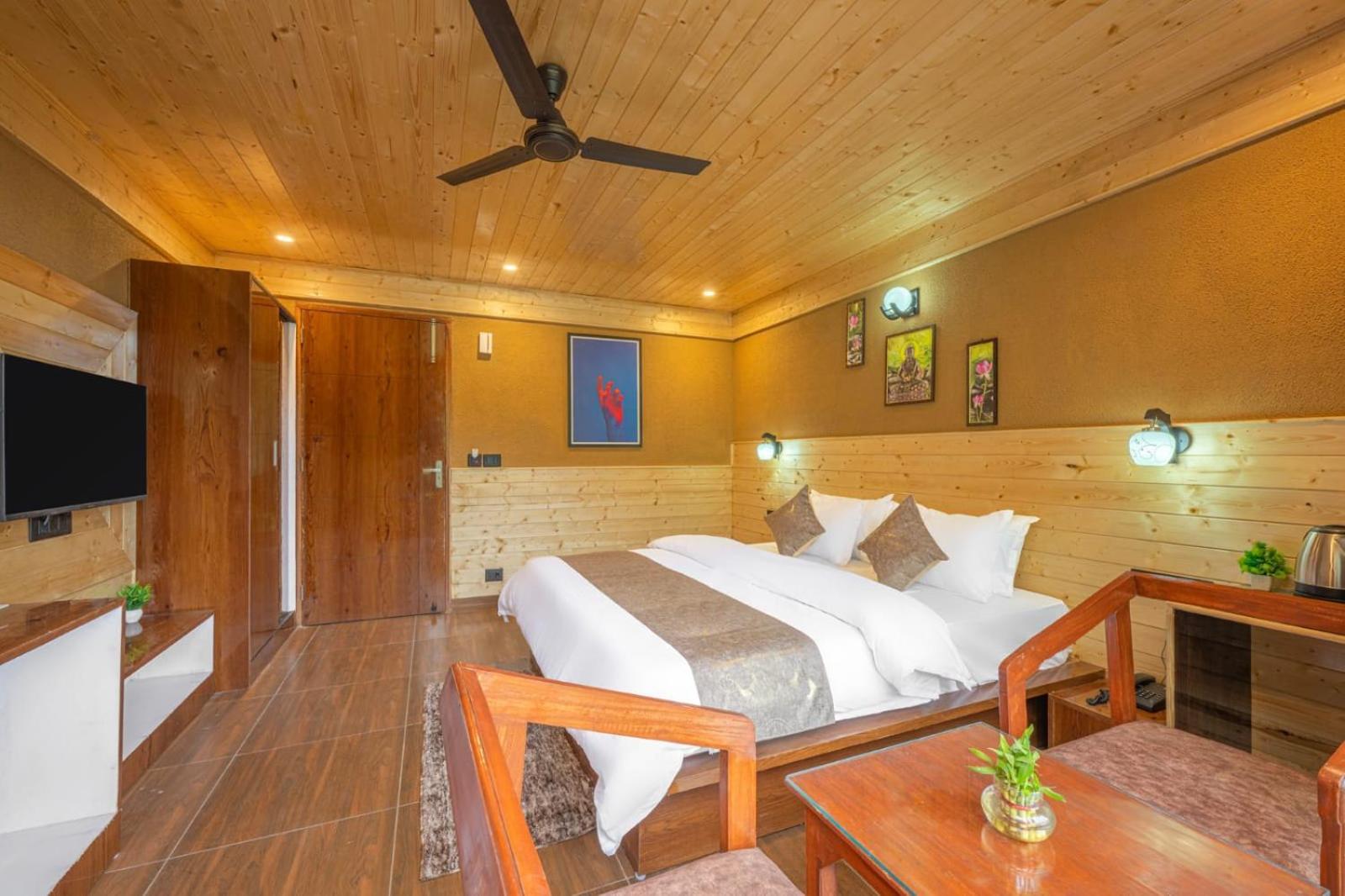 The Countryside Retreat I Vacations I Conference I Mice I Family Events I Open Air Terrace I Sky Bonfire I Kufri By Exotic Stays Shimla Eksteriør bilde