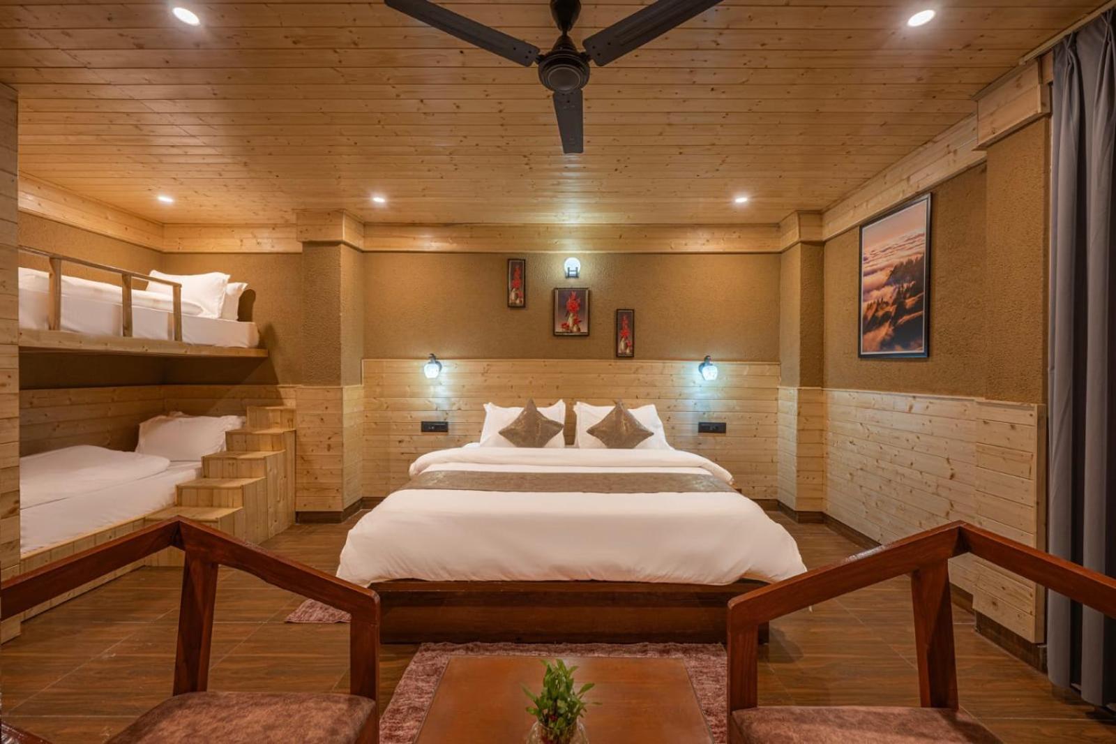 The Countryside Retreat I Vacations I Conference I Mice I Family Events I Open Air Terrace I Sky Bonfire I Kufri By Exotic Stays Shimla Eksteriør bilde